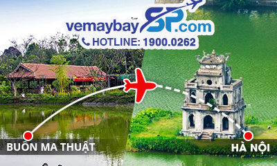 Vé máy bay Buôn Ma Thuột đi Hà Nội